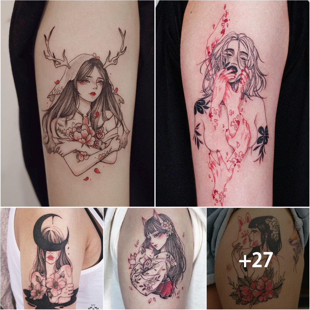 Los 32 tatuajes de diosas más bellos