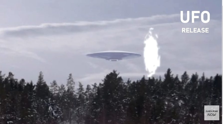 A Canadian frontal space hole swallowed a mysterious UFO (VIDEO)