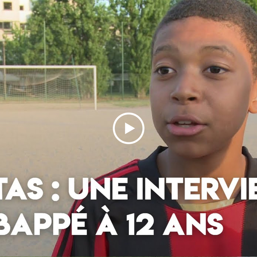 🗣️ Quand Mbappé, à seulement 12 ans, partageait ses opinions sur les quotas dans le football ⚽️🌟